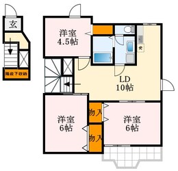 ステッラⅠの物件間取画像